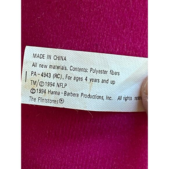 Washington REDSKINS #85 Plush Doll Dino (The Flintstones) Mascot Stuffed Animal - Picture 9 of 16